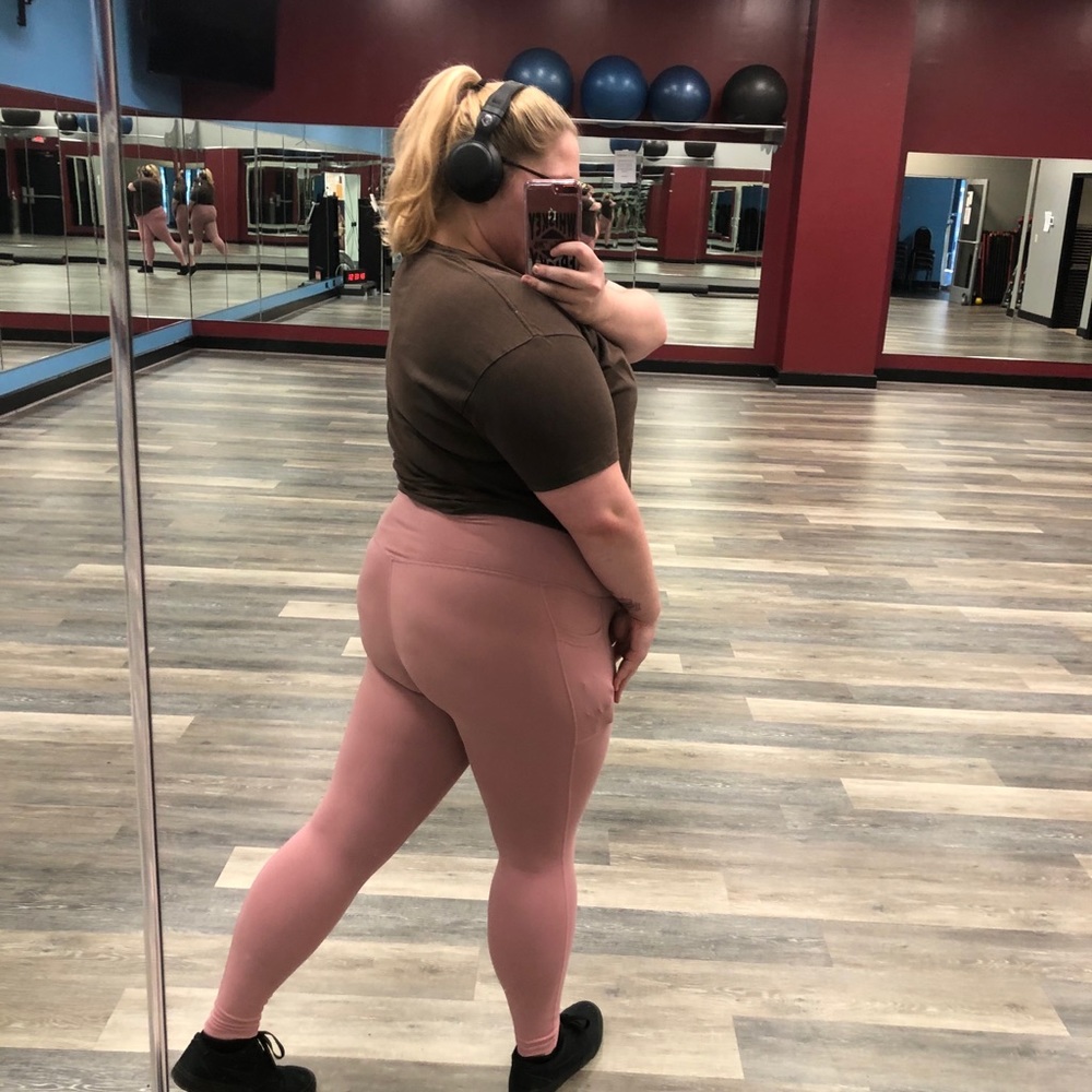 Ethos Co Pink Pocket Leggings
